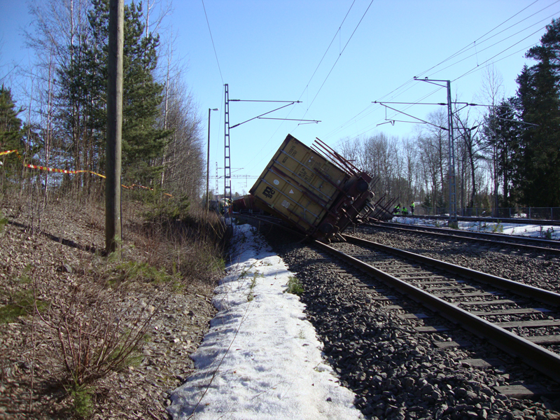 Junahaveri Varikontien suunnalta!