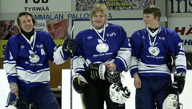 Vanhempien junnujen mitalistit 2006