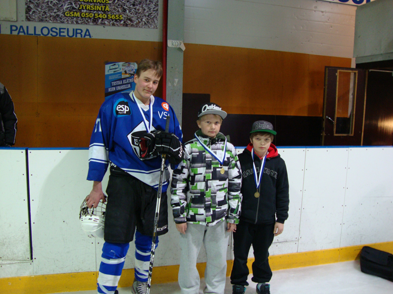 Vanhempien junnujen mitalistit 2013!