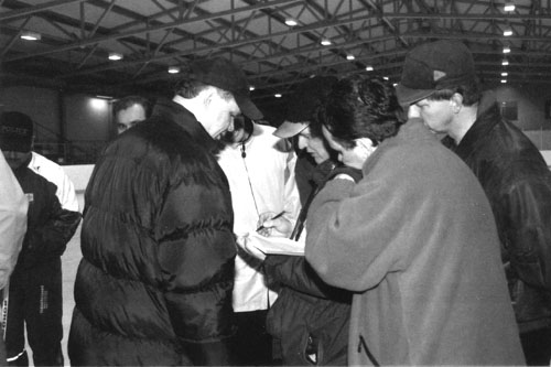 Pisteitten laskeminen on tarkkaa puuhaa!