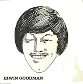 Irwin Goodman LP:n kansikuva vuodelta 1970 