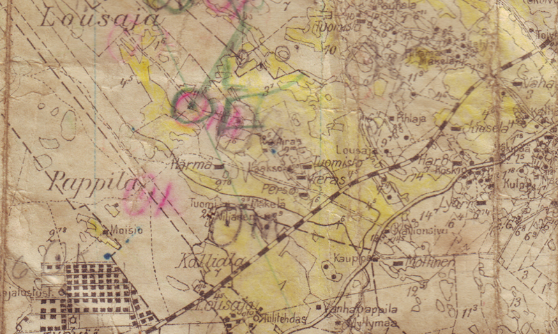 Pohjoispuolen tiet 30 -luvulla