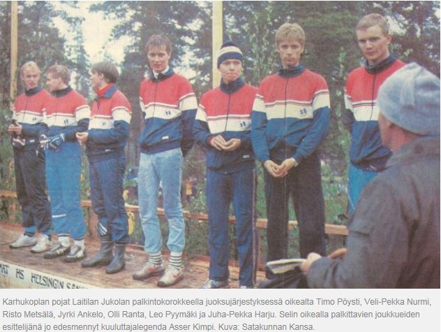 Rastikarhut Jukola 1985