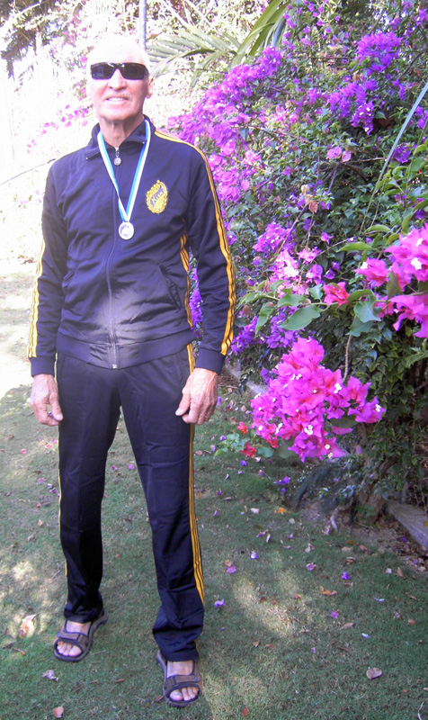 Asko Maattanen With Silver Medal 